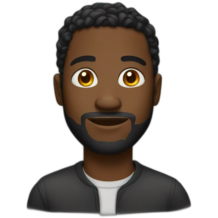 black-man-designer emoji
