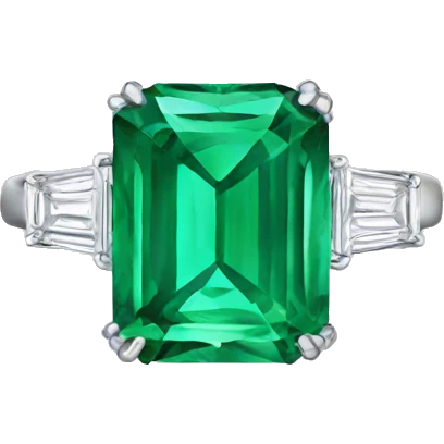 Emerald cut ring emoji
