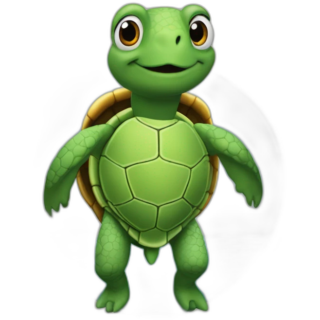 Tortue sur Macron emoji