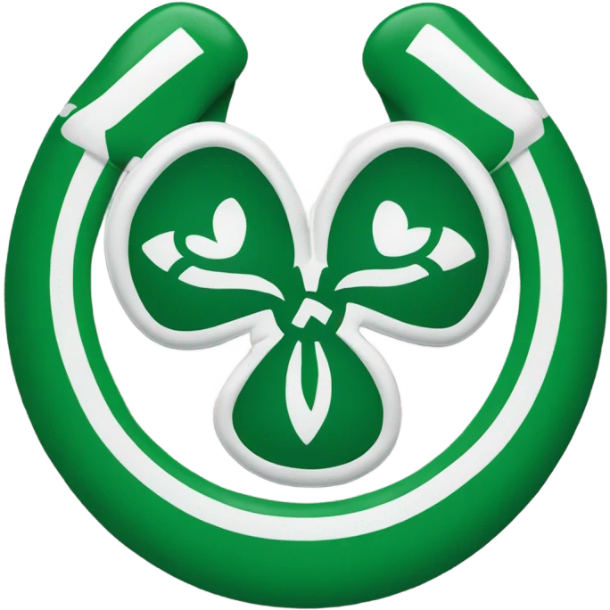 panathinaikos pao Green luck  emoji