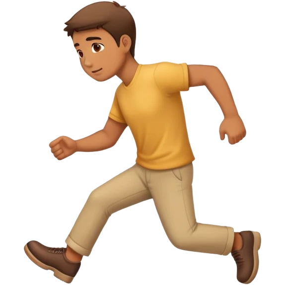 Guy moving up and down emoji