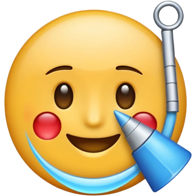 Quiero un emoji de verificación como la de tiktok qué sea así ✔️ pero de color azul en un circulo adentro emoji