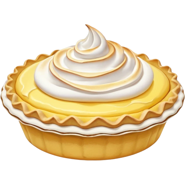 lemon meringue pie emoji