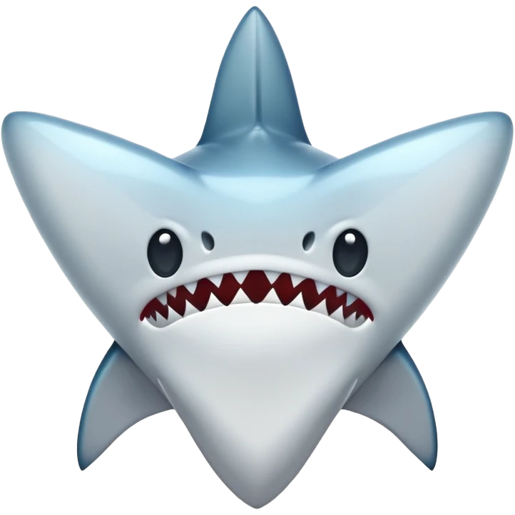 Shark tooth emoji