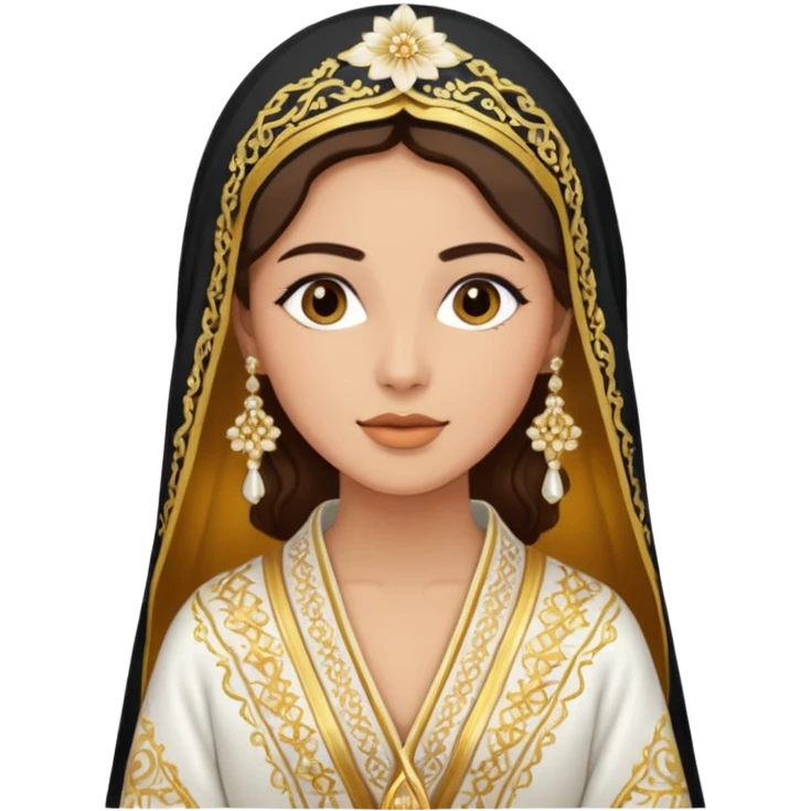 Robe mariage roi Mohammed VI emoji