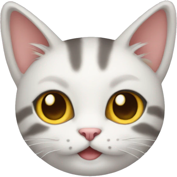 A cute cat emoji emoji