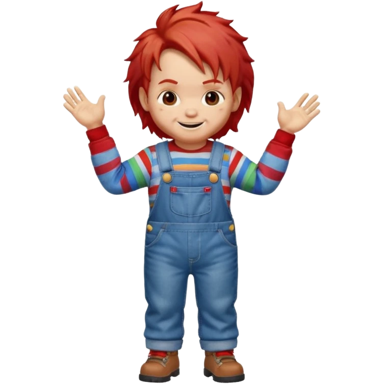Full body chucky emoji
