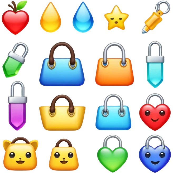 Cute accessories emoji