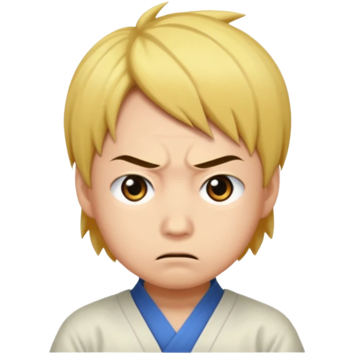 Zenitsu Agatsuma Annoyed emoji