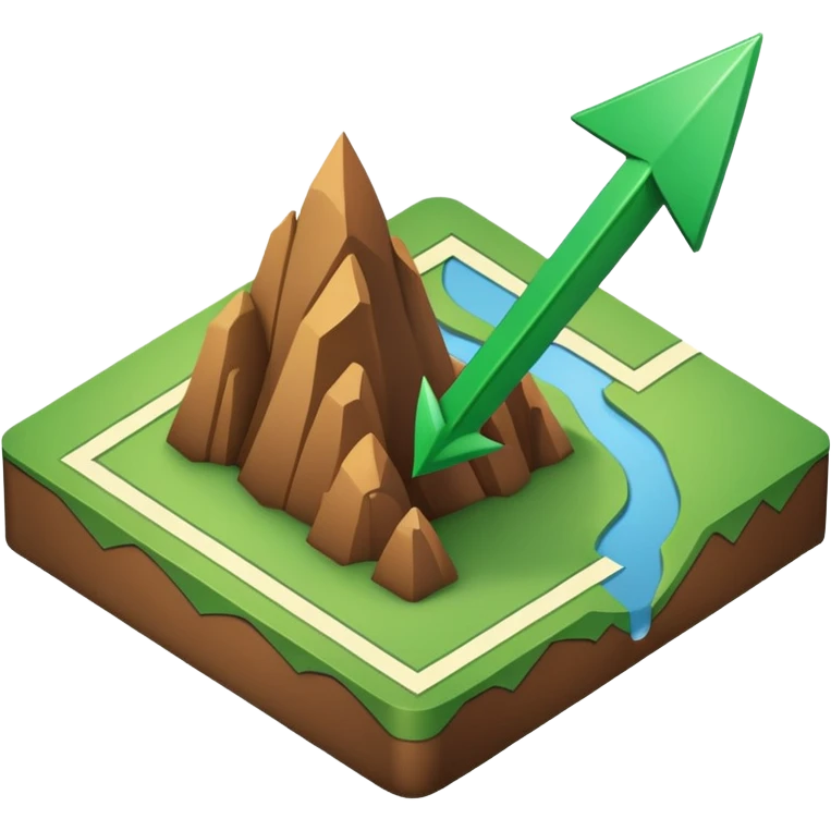 иконка визуализирующая: районы стабильного спроса
иконка карты с зеленой стрелкой вверх (рост) emoji