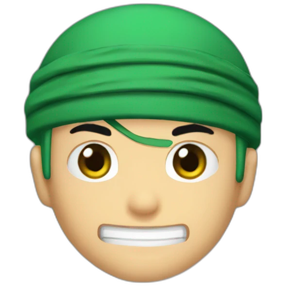 Roronoa zoro emoji