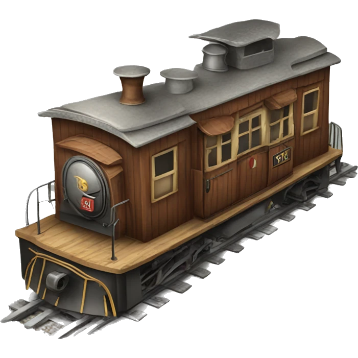 Old western train  emoji