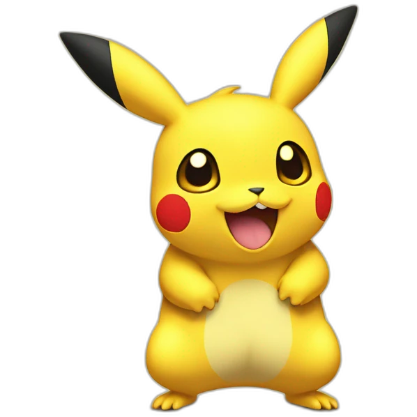 Pikatchu déguiser en stitch emoji