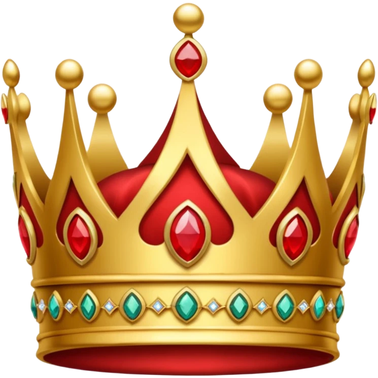 crown red emoji