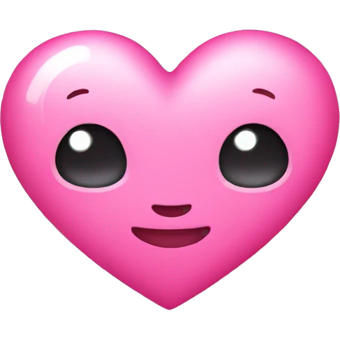 pink kawaii cute heart emoji emoji