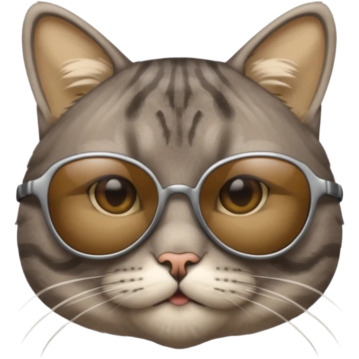 Cat wearing sunglasses emoji