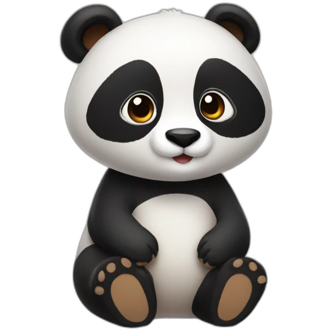 Panda roux emoji