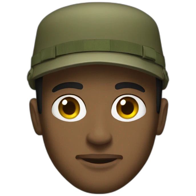 Iraq army lieutenant emoji