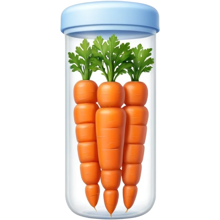 packaged baby carrots emoji