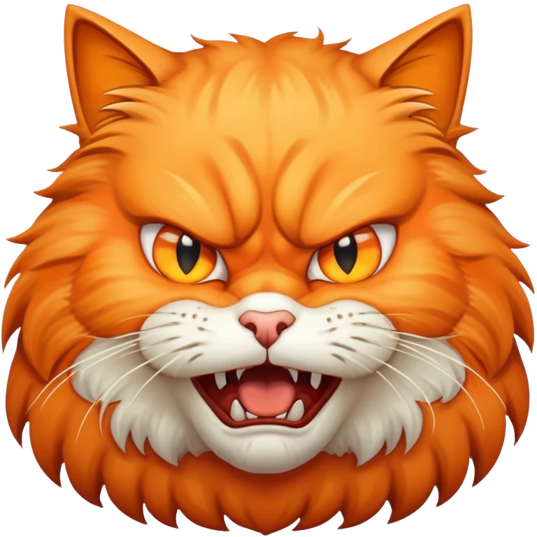 Angry cat emoji