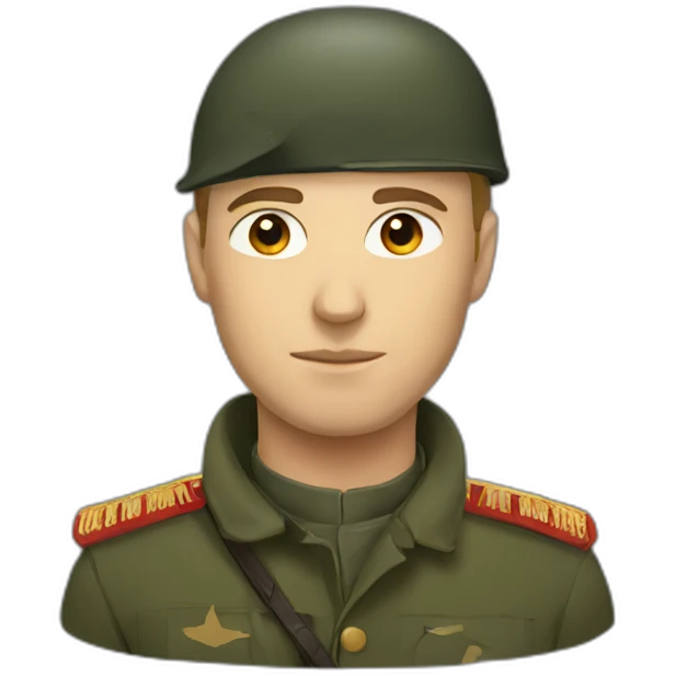 Russian soldier emoji
