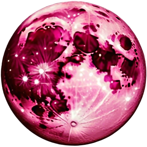 Moon Burgundy emoji