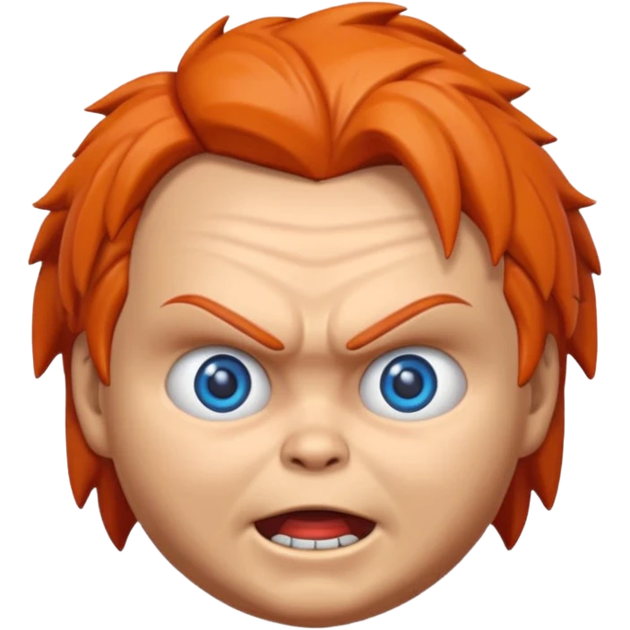 Un emojin de chuky emoji