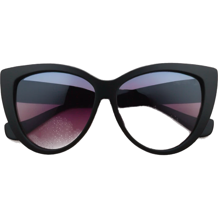 Y2K  Sports Sunglasses front view cat eye emoji