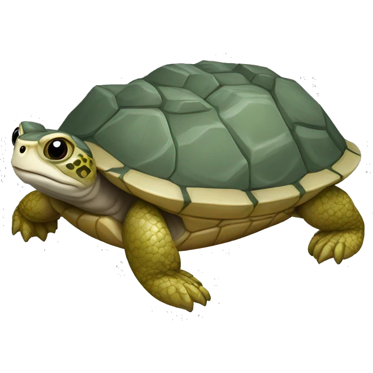 Diamondback terrapin emoji