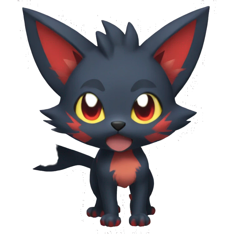 Litten-Zorua-Quilava full body emoji