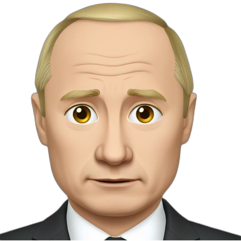 Putin horriblement triste emoji
