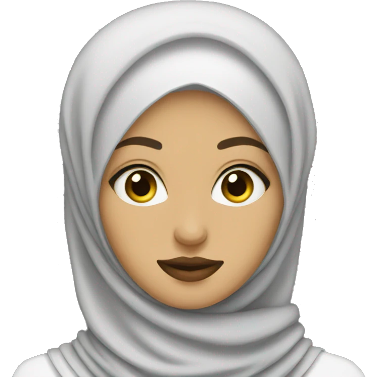 Punk hijabi emoji