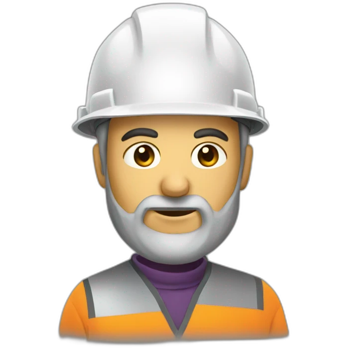 Igllo en construction emoji