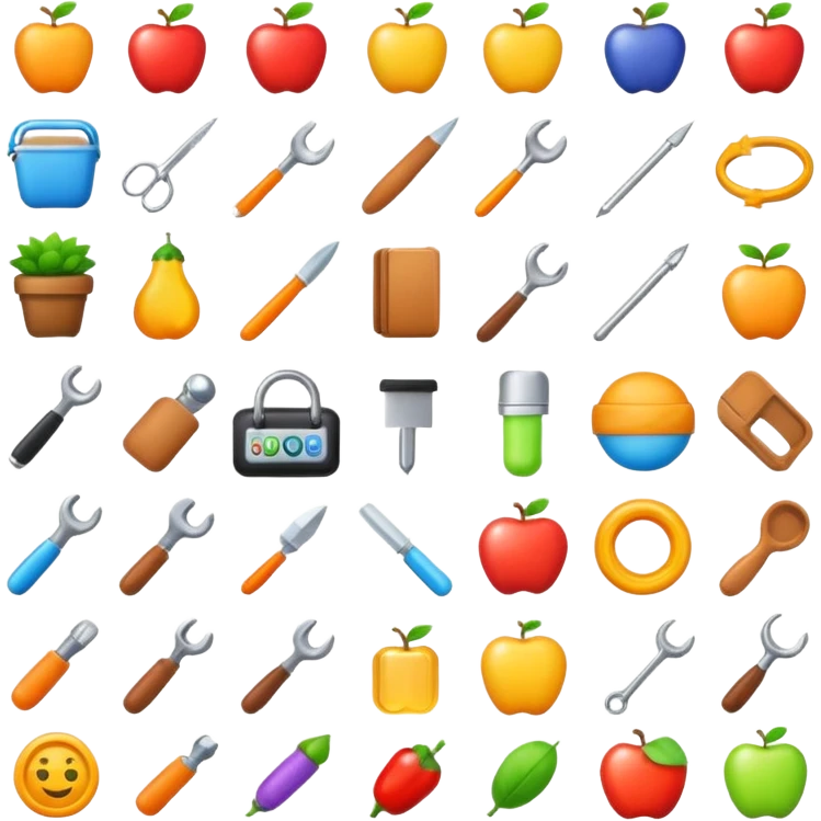 Development of language, tools and culture emoji