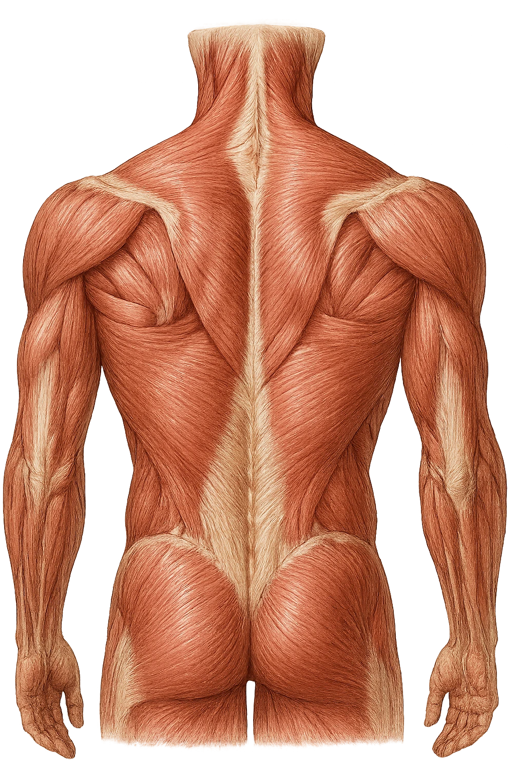 muscoli del dorso anatomia senza scritte emoji