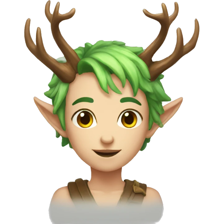 Fae, wodeen antlers emoji
