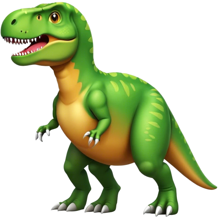 The T-Rex  emoji