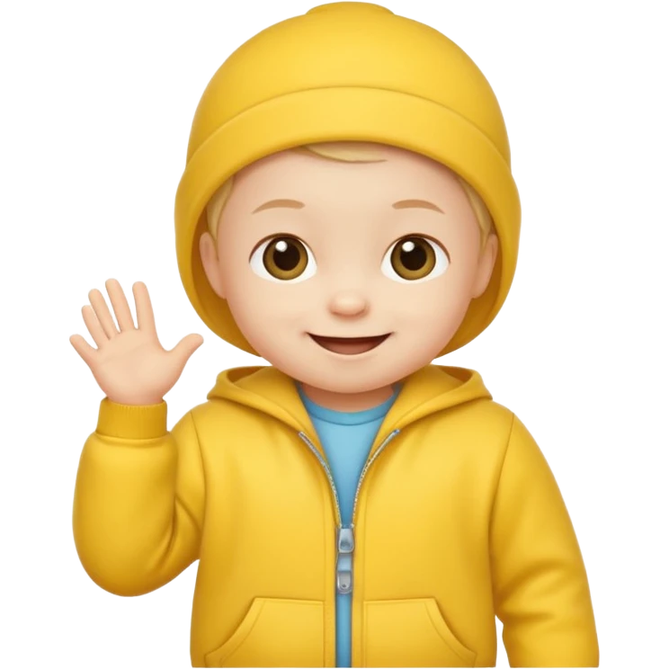 SMALL BABY IN YELLOW emoji