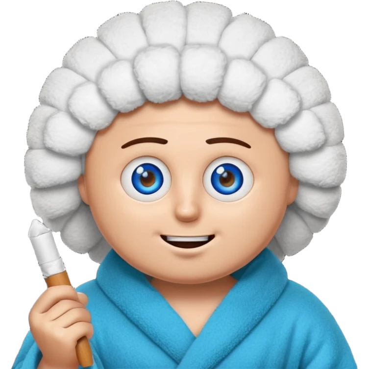 Un emoji que sea del personaje toallin emoji