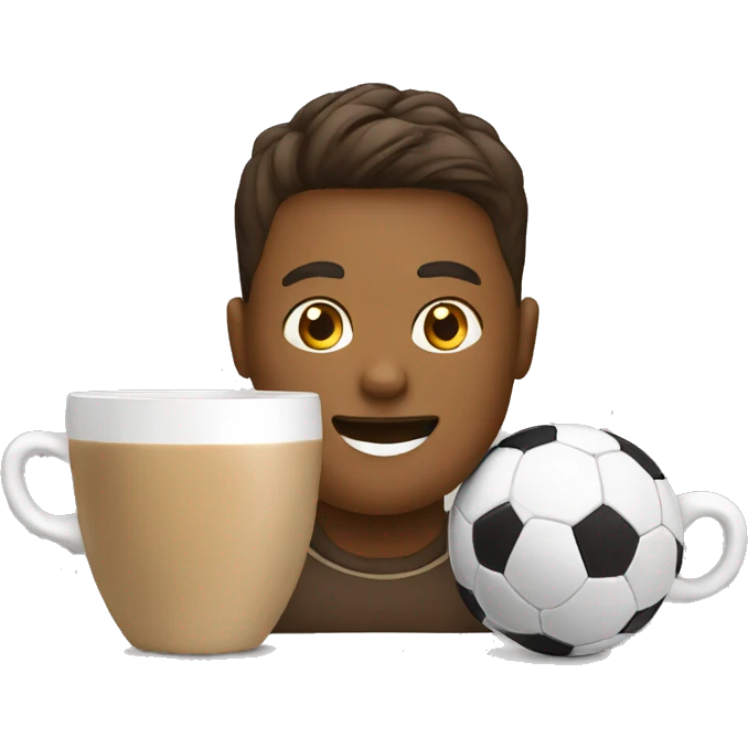 coffee soccer and programming emoji