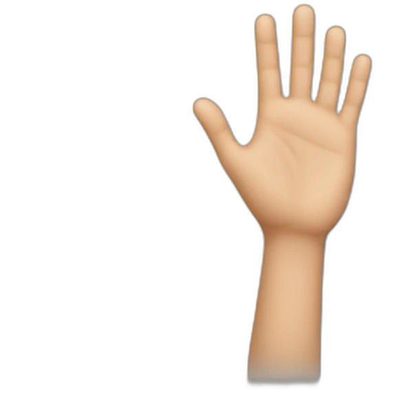 mano señalando emoji