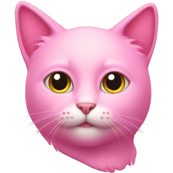 pink cat emoji