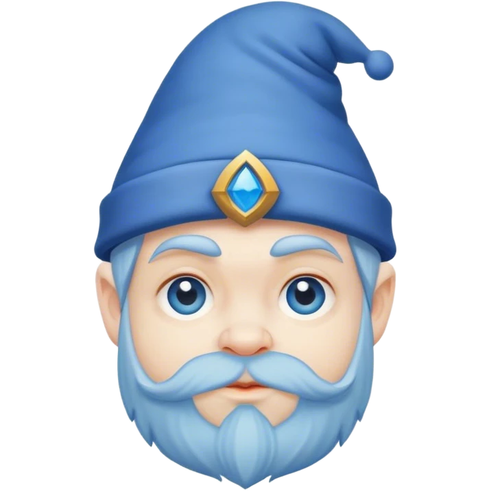 young dwarf with blue hat emoji