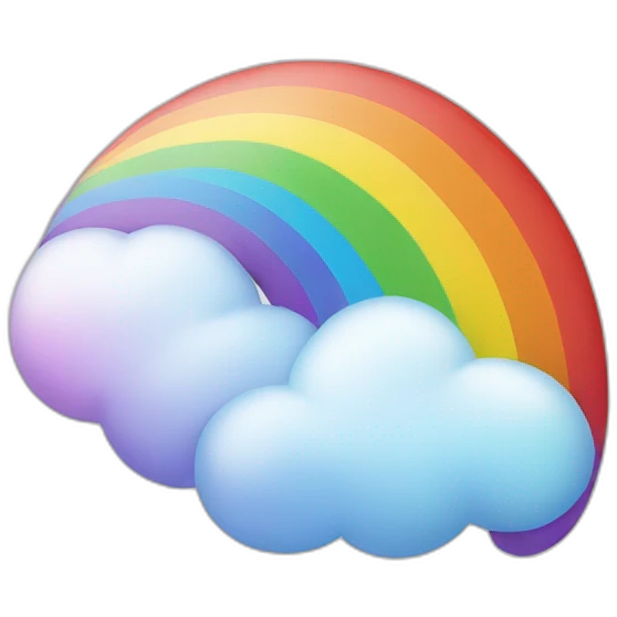 rainbow emoji