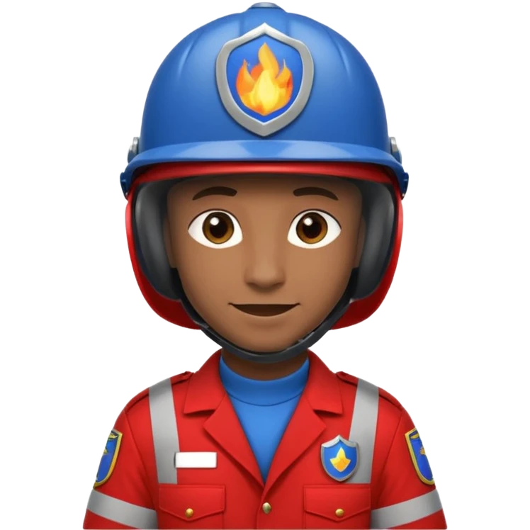 crie um emoji de bombeiro civil  emoji