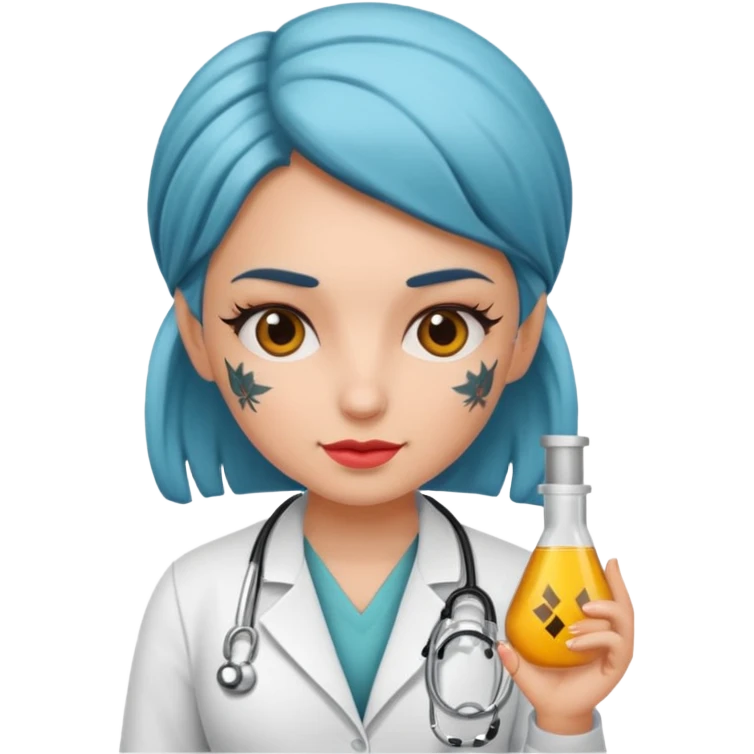 tattooed doctor girl emoji