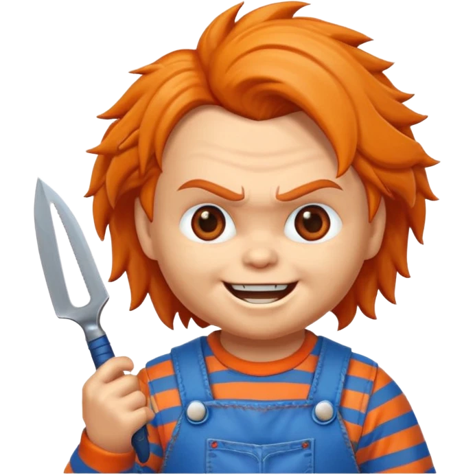 Un emojin de chuky emoji