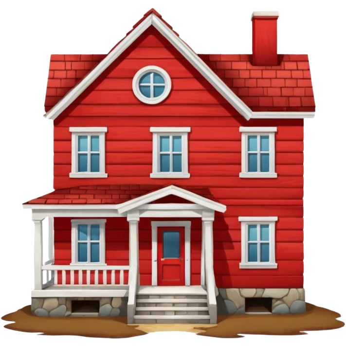 red house emoji