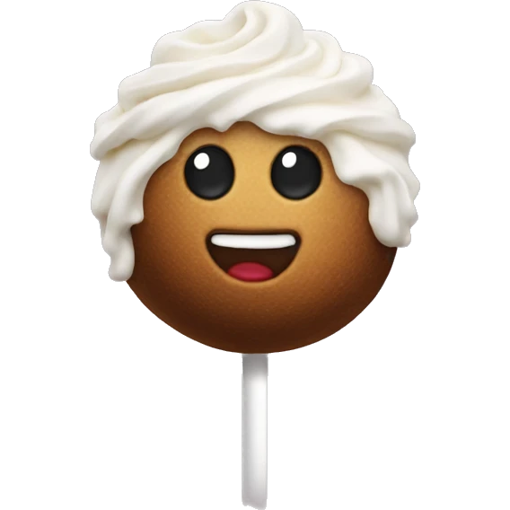 Cake pop emoji