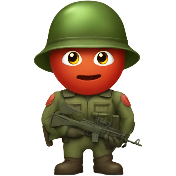 Tomato soilder emoji